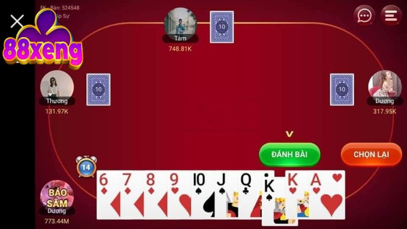 Hướng Dẫn Cách Chơi Sâm Vỡ Lòng Cho Người Mới Nhập Môn 3 Cách chơi Sâm diễn ra theo vòng lượt đánh-chặn tuần tự đúng chiều kim đồng hồ